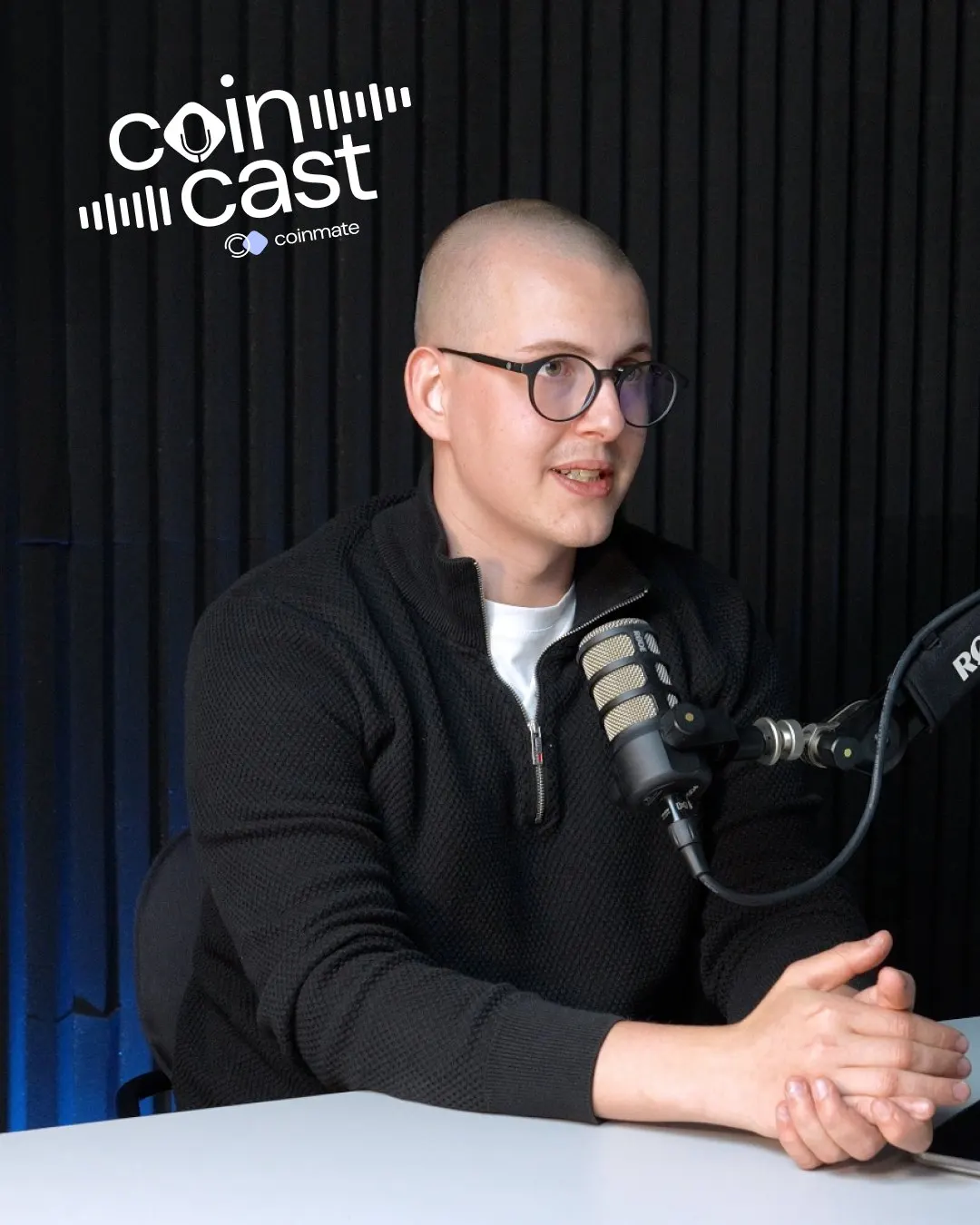 Vlastimil Mach moderuje krypto podcast Coincast pro Coinmate.io