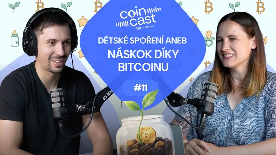 Coincast – Dětské spoření aneb náskok díky bitcoinu