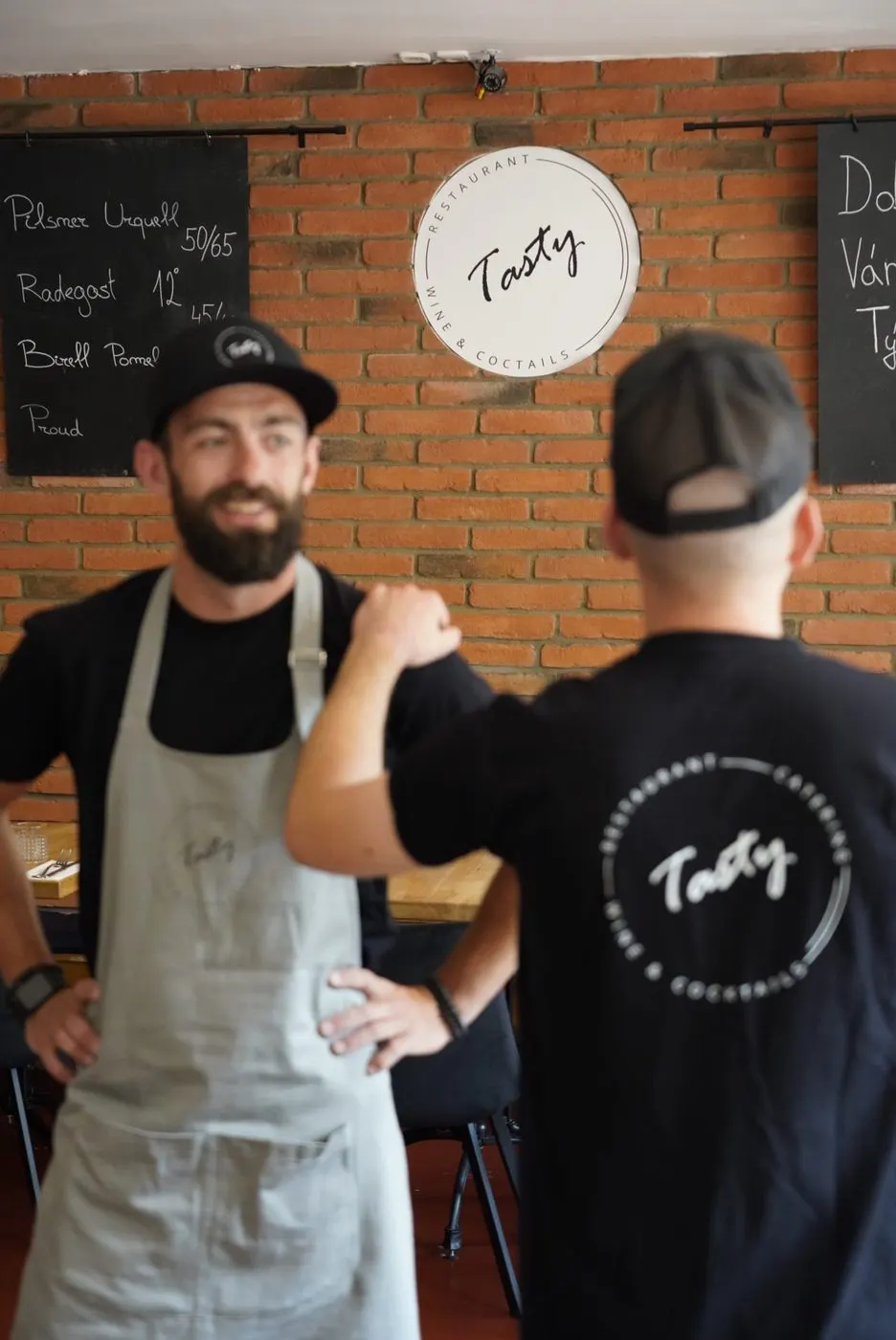 Zákulisí natáčení gastro obsahu se štábem, freelance zakázka